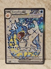 Pokemon Karte Garados ex 225/198 Fill Art Karmesin und Purpur Near Mint Deutsch