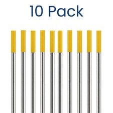 Image of Tungsten Electrodes - Multi-Type Gold - 1.6mm (Packet of 10)