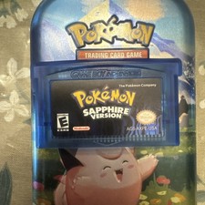 Pokemon Sapphire Version Nintendo Game Boy Advance GBA (Tested)