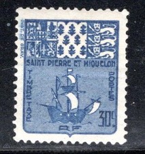 FRANCE COLONIES SAINT PIERRE MIQUELON  AFRICA  STAMPS   MINT HINGED LOT 830AT