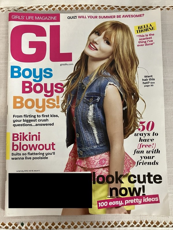 Girls Life Magazine Bella Thorne 2012