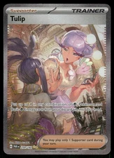Tulip 259/182 Special Illustration Rare Holo NM Pokemon SV04: Paradox Rift