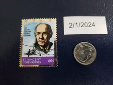Igor Ivanovich Sikorsky builds Helicopter - 2000 St Vincent Grenadines Stamp