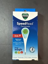 Vicks Speedread Digital Thermometer 8 Second Results For Adults  Kids