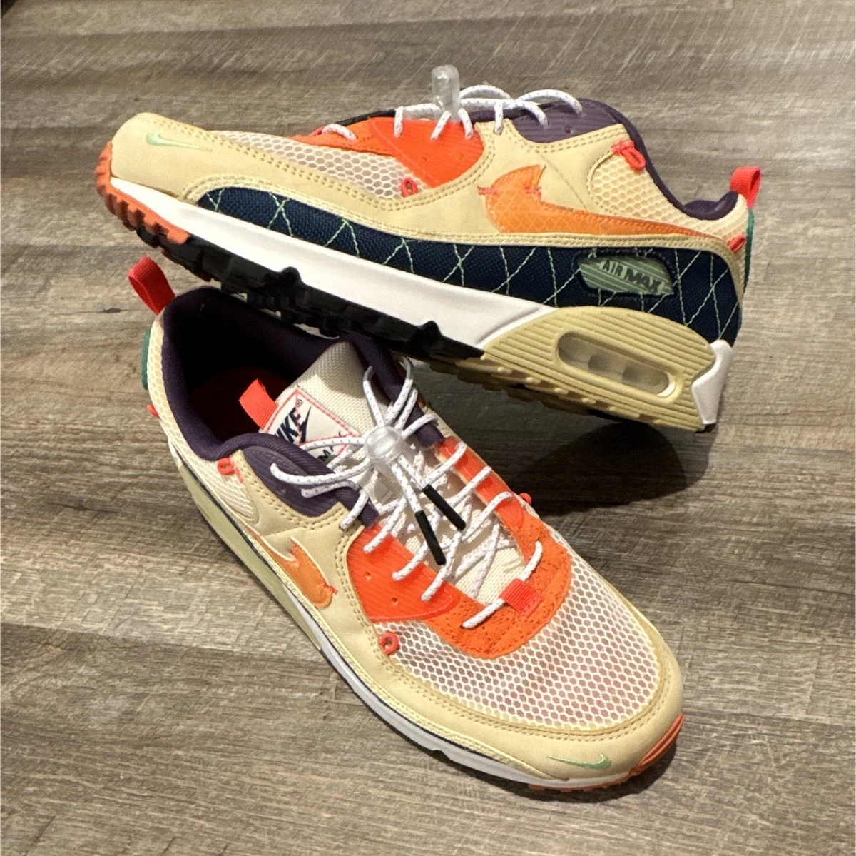 Preços baixos em Nike Air Max 90 Orange Blue | eBay