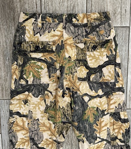 Pantaloni da caccia vintage Predator mimetici cargo piccoli 27 x 31 marroni streetwear - Foto 9 di 12