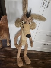 vintage Wile E. Coyote Plush Toy from the Looney Tunes franchise 44"