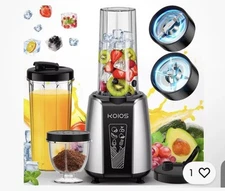 KOIOS Smoothie Blender, Max 1000w Personal Blender for Shakes and Smoothies,