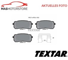 SATZ BREMSBELÄGE BREMSKLÖTZE HINTEN TEXTAR 2459901 A FÜR HYUNDAI H-1,IX55