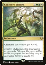 Collective Blessing 222 NM Normal Starter Commander Decks MTG EN
