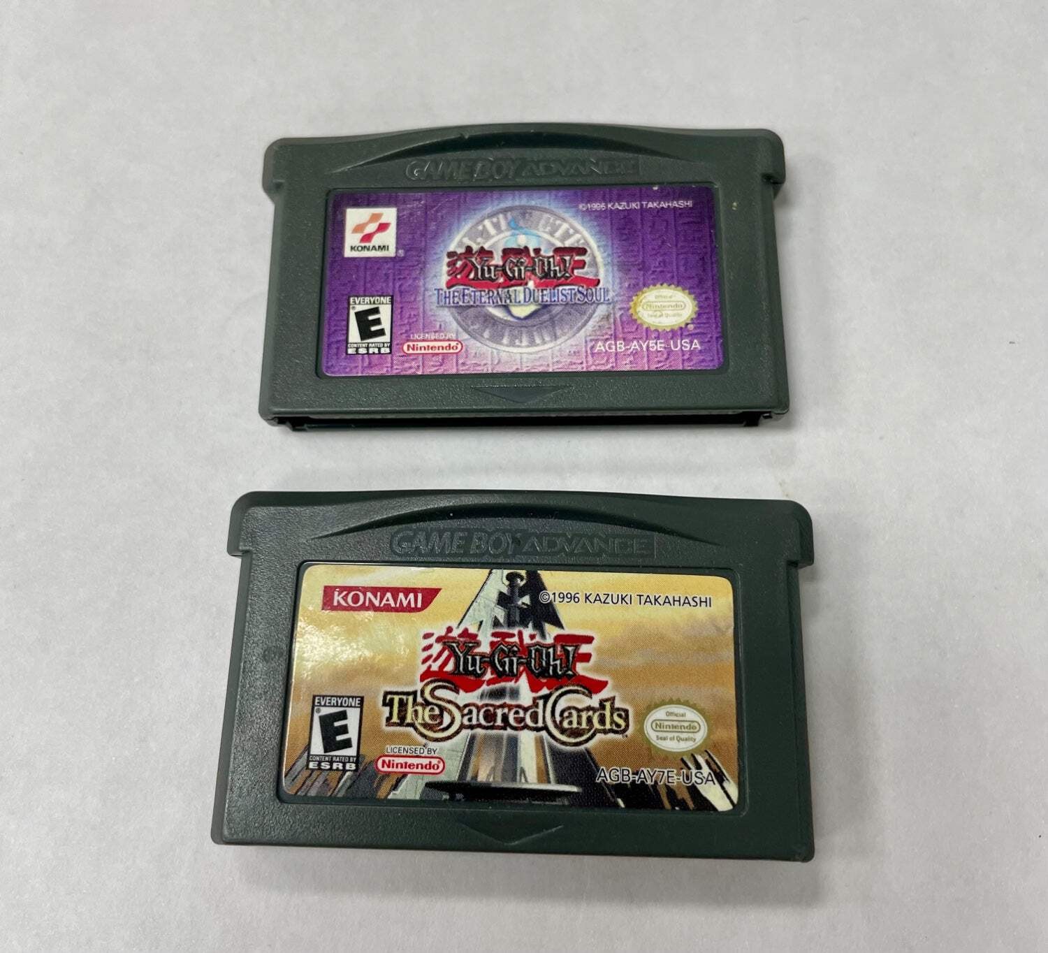 Yu-Gi-Oh!: The Eternal Duelist Soul & Sacred Cards - Game Boy Advance (Tested)