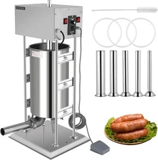 25L ROVSUN Electric Meat Sausage Stuffer Maker Commercial Home Filler Vertical