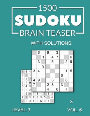 Morari Media 1500 Sudoku Brain Teaser X with solutions (Paperback) (UK IMPORT)