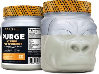 Primal Purge Xtreme Pre-Workout (Pineapple Orange Guava Flavor) (20 servings)