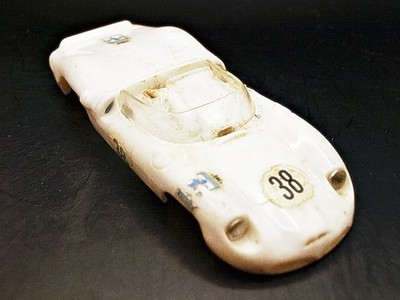 Elden 1/32 Slot Car White Ferrari BODY FOR RESTORATION
