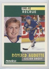 1991-92 Pinnacle French Donald Audette #330 0a4