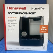 Honeywell HWM845 Warm Mist Humidifier 1 Gallon Essential oil cup Filter Free NEW