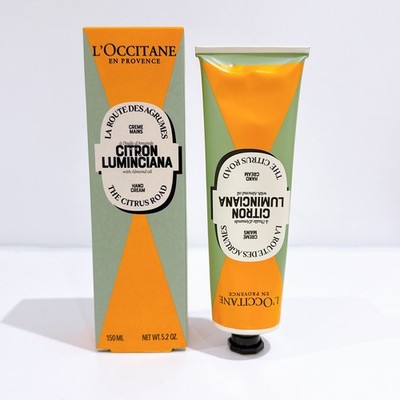 L Occitane Citron Luminciana Handcreme mit Mandelöl 150 ml 