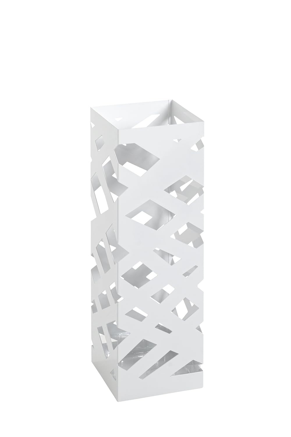 HAKU Möbel Portaombrelli bianco, metallo - Dim. L 16 cm x A 48 cm x P 16 cm, Sti