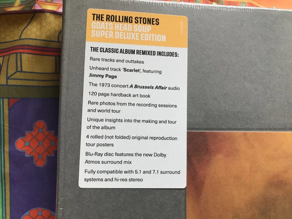 The Rolling Stones 🐲 Goats Head Soup ♥️ Box Limited Super Deluxe Edition 4 CD - Bild 2 von 4
