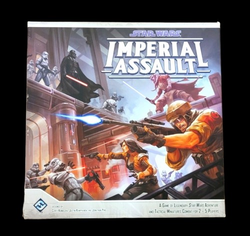 Nib! Star Wars Imperial Assault Core Board Game Luke Skywalker Darth Vader