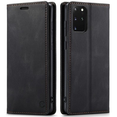 Samsung Galaxy S20+/S20 Plus Mini-Wallet Handyhülle Case Hülle Leder Dunkelgrau