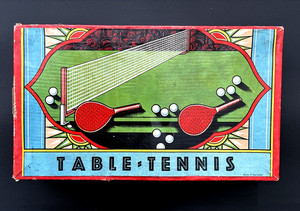 Ensemble Tennis De Table Vintage Vic - Bon état, Prêt à Jouer
