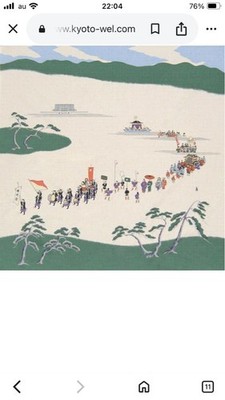 Erizen Jidai Festival Furoshiki