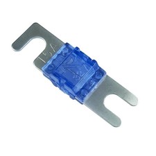 Mini-ANL Sicherung 15A 15 Ampere Hochlast Platinum Satin Finish Car-Hifi Auto