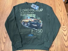 FORD F-150 PICK UP TRUCK MEN'S GRAPHIC PRINT CREWNECK SWEATSHIRT SMALL