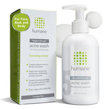 5 Benzoyl Peroxide Acne Face Wash 8 Fl Oz for Skin Back Body