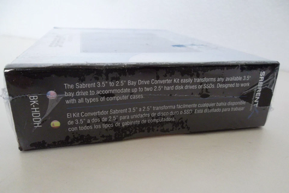 Sabrent 3.5” to Two SSD/2.5” HDD Bay Drives Bay Converter  Adapter BK-HDDH NEW - Image 4 of 4
