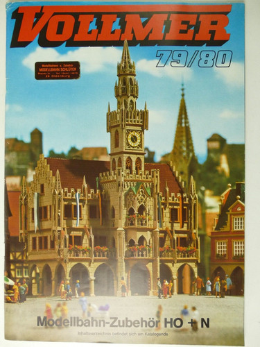 Catálogo Vollmer H0-N 1979 / 80 To-6549 | Zustand: Akzeptabel