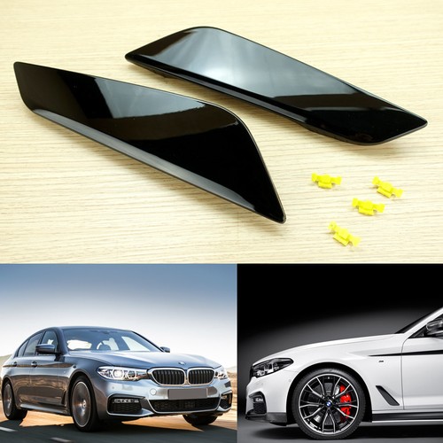 Side Fender Vent Air Duct Shiny Black 5Series 1722 For BMW G30 G31