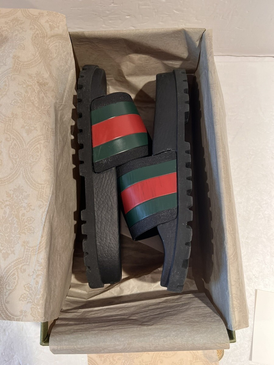 Gucci Trek 72 Slides Sandals Men’s Size 7 Gucci Trek 72 Slides Sandals Men main image 4