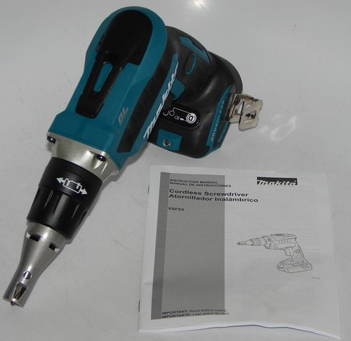 NEW Makita XSF03Z 18V LXT Lithium-Ion Brushless Cordless Drywall Screw Driver - Picture 3 of 3