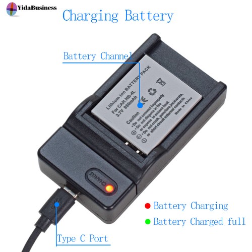 NB-4L Battery or Charger For Canon Digital IXUS 30 40 50 55 60 65 70 75 80 IS - Photo 28 sur 44