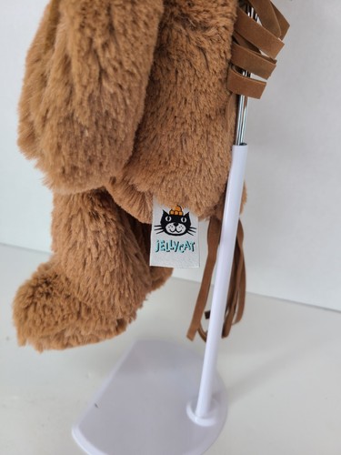 JELLYCAT 13" Plush PIPERS Brown HORSE Pony Stuffed Baby Bean Bottom Animal Toy - Picture 7 of 8