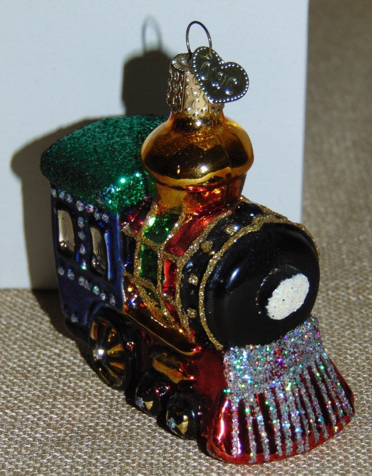 Old World Christmas Tree Ornament Train eBay