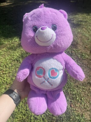 Care Bears Share Bear Plush Purple 13