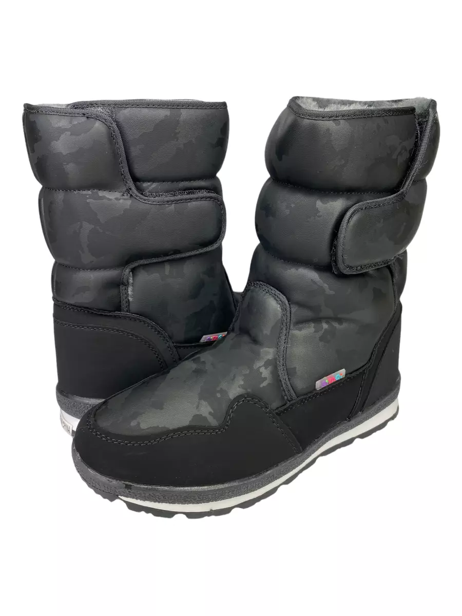 S2B4 Buffie Snow Boot Black Camo Women s EU41 US10 10.5M eBay