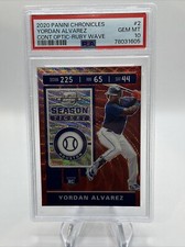 2020 Panini Chronicles - Contenders Optic Ruby Wave #2 Yordan Alvarez /199 (RC)