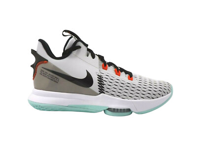 Size 12 - Nike LeBron Witness 5 Pure Platinum Light Dew 2021