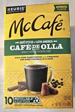 MCAFE CAFE DE OLLA-LATIN AMERICA-10 K-CUP/PODS-Dark Roast