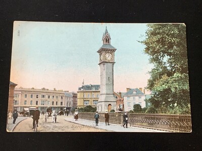 ALBERT MEMORIAL BARNSTAPLE NORTH DEVON POSTKARTE - P/C