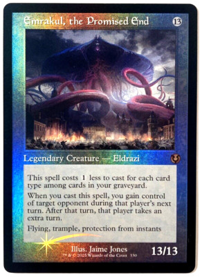 MTG Emrakul, the Promised End RETRO FRAME FOIL Innistrad