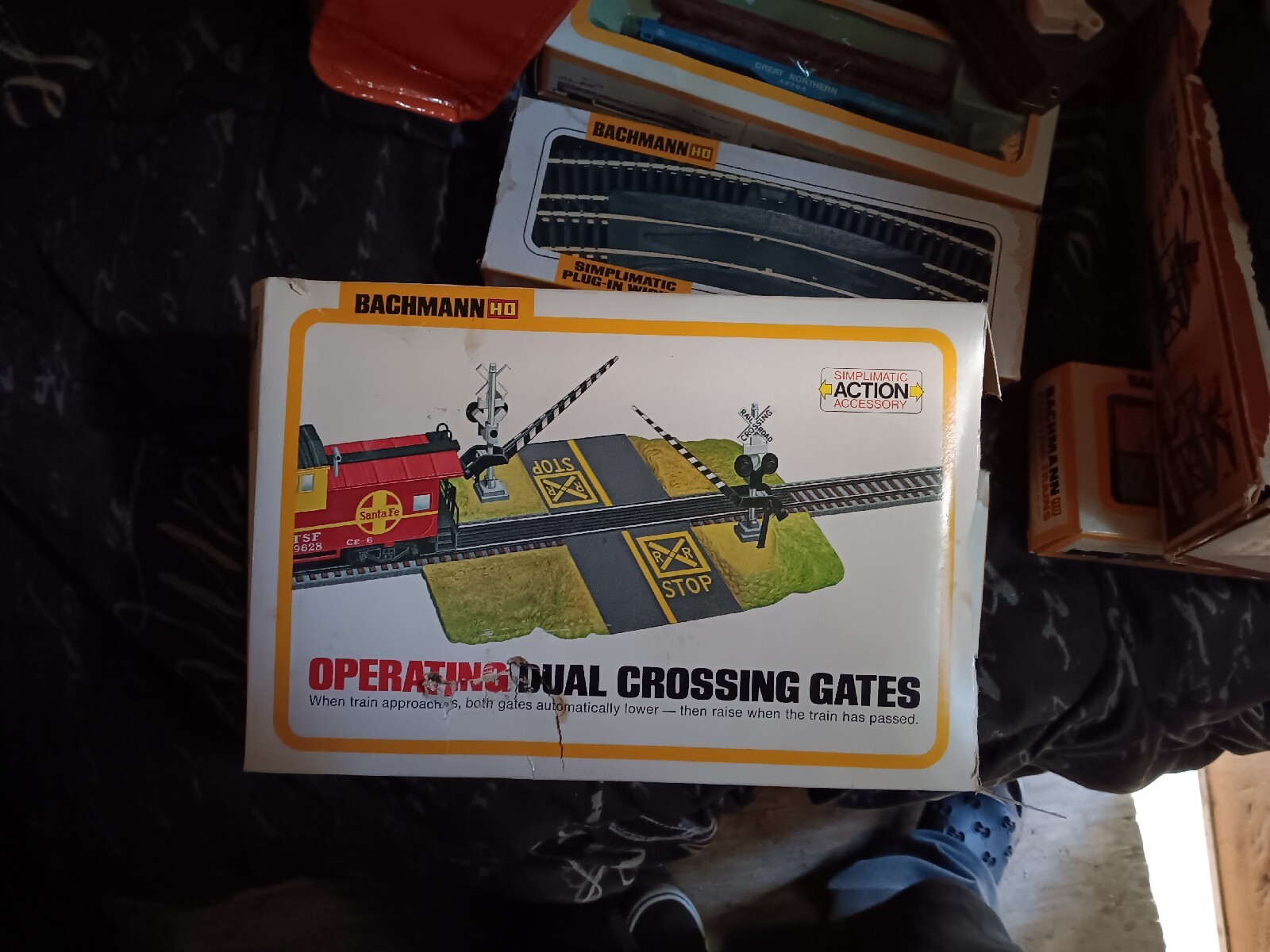 vintage bachmann ho train set eBay