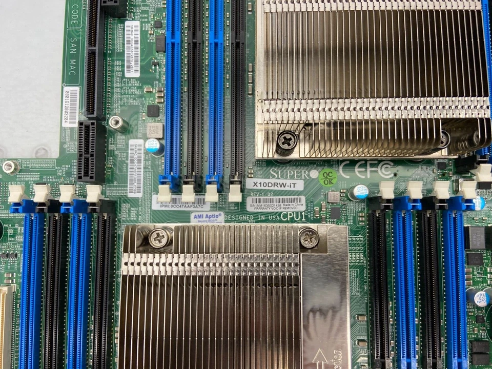 1U 10 SFF Bay Supermicro Server X10DRW-iT 2x Xeon, 28 Cores Total 256GB DDR4 RAM - Image 4 of 4