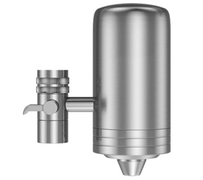 AMOYEE Water Faucet Filter System, Integral Forging of Food Grade 304 Stainless