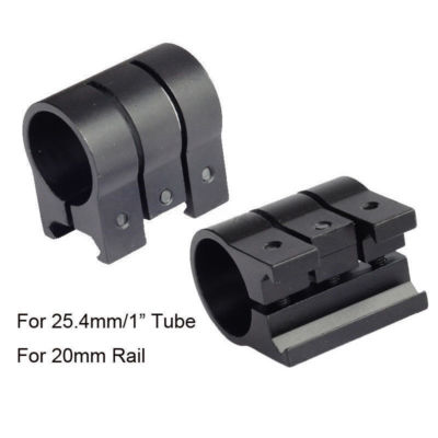 Adattatore Rail Picatinny/Weaver 20mm - Base Per Ottiche Da 11mm